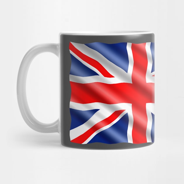 FLAG OF UK by gold package